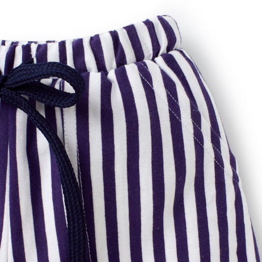 Knit N Knot Boys' Orange Nautical Print T-shirt and Shorts Combo Set