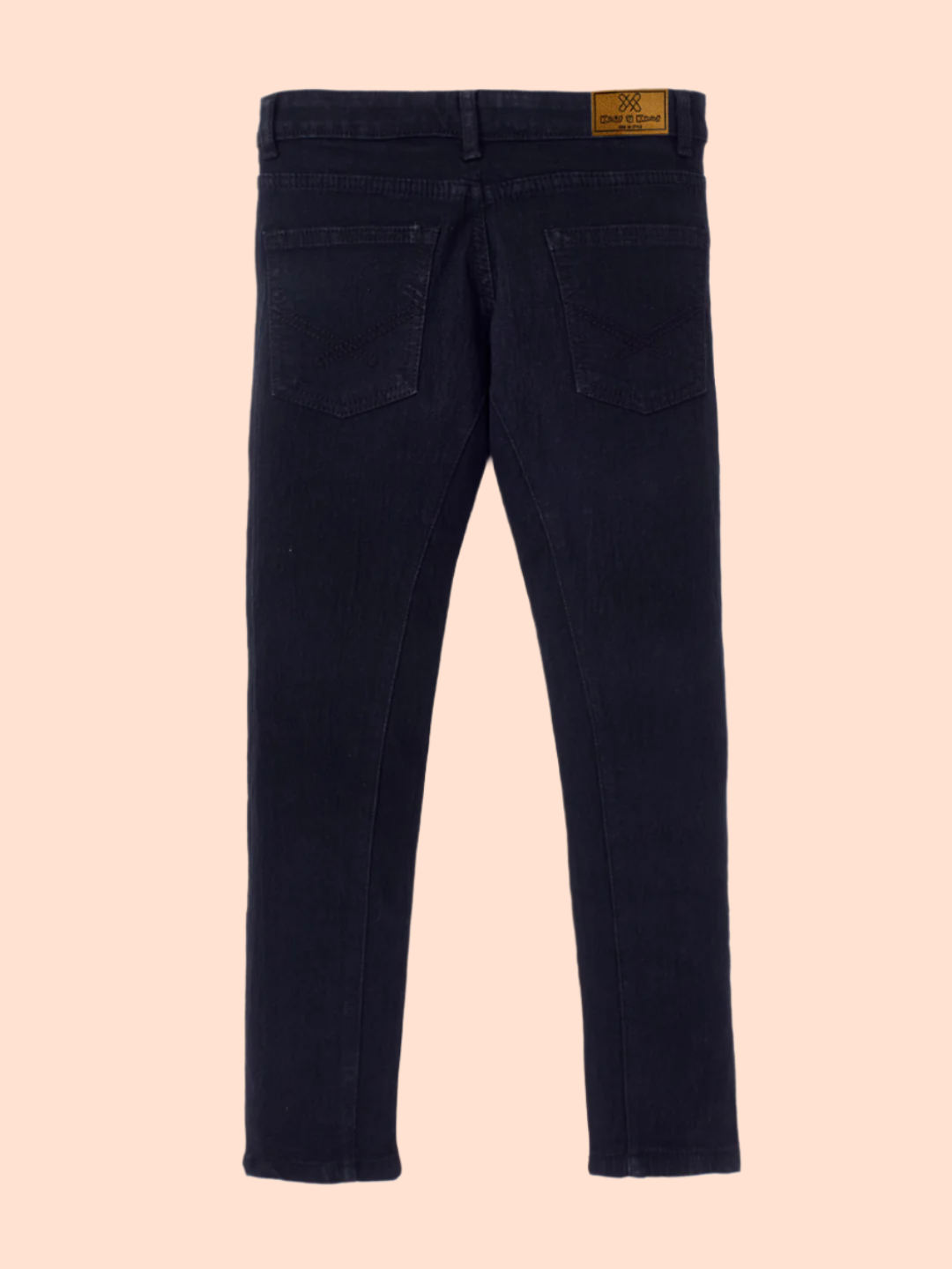Dark Fantasy Black - Boys' Slim Fit Jeans