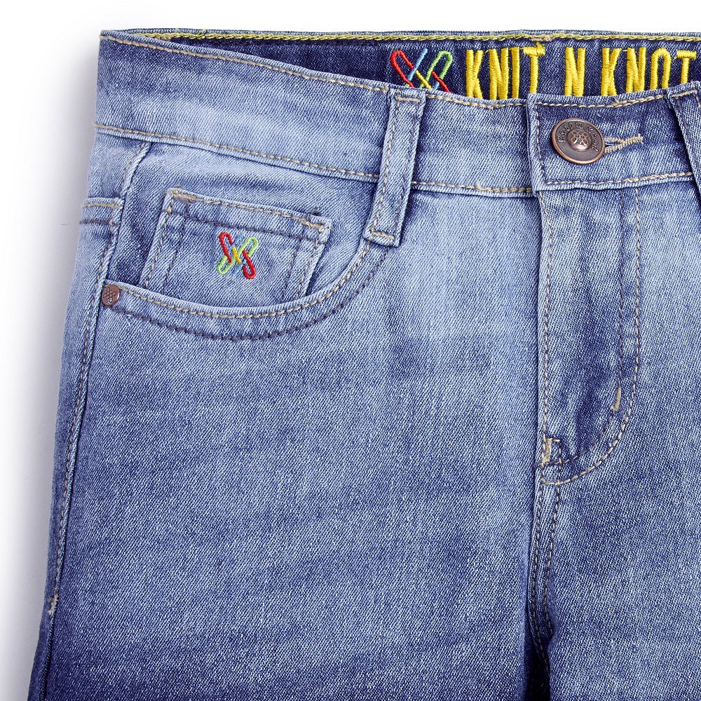 Blue Ombre Jeans- Boys' Slim Fit