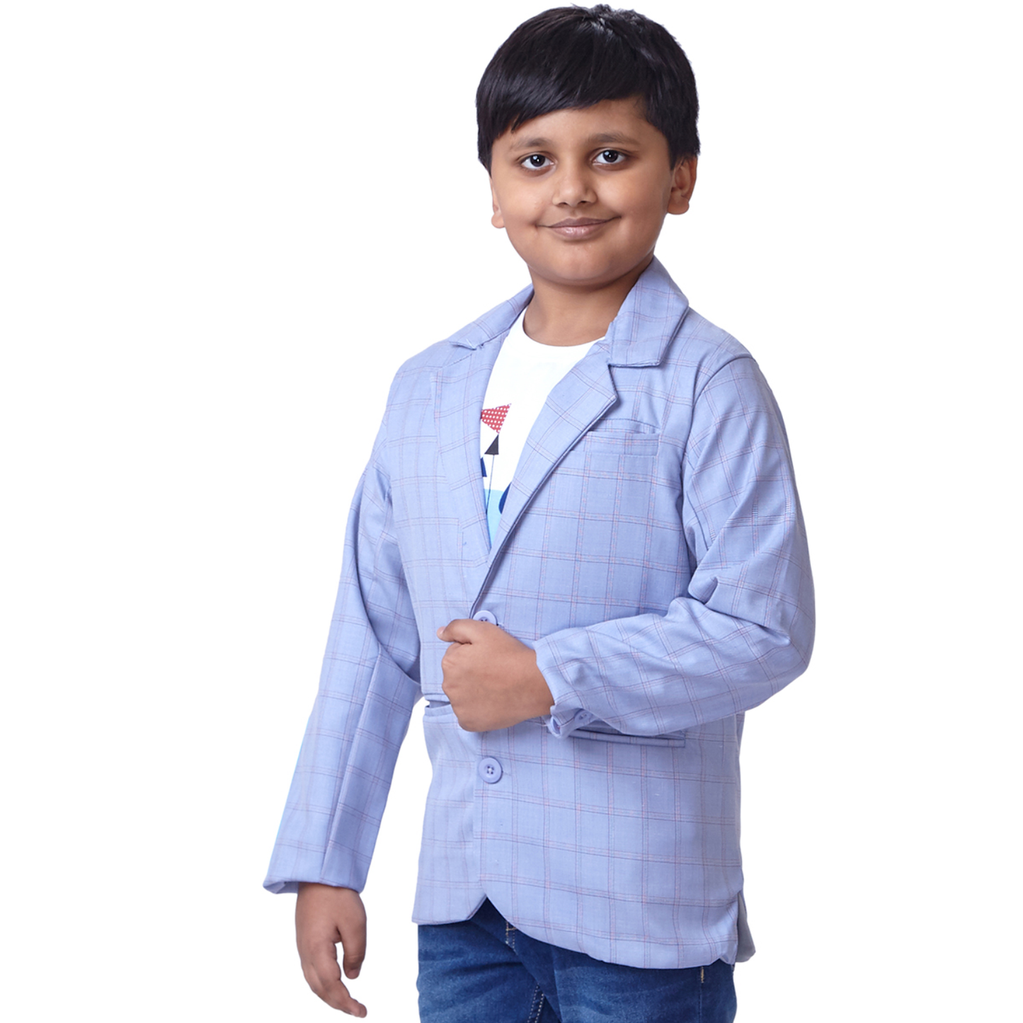 Light Blue Blazer & Tshirt