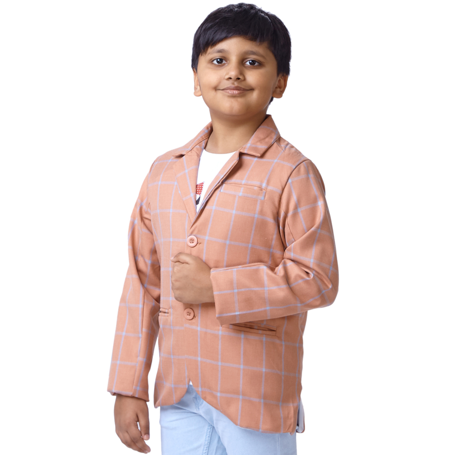 Peach Pop Blazer Set