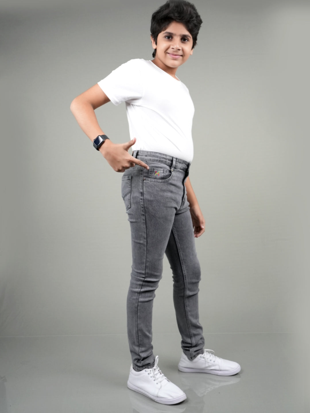 Grey Mischief - Slim Fit Jeans
