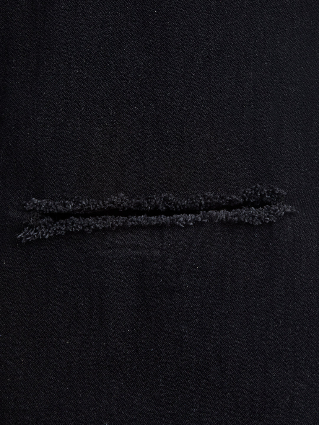 Knit N Knot Girls' Kids Premium Black Wide Leg Flared Fit Relaxed Loose high Rise Torn Ruptured Jeans | Regular Casual Festival Occassional wear | Non Stretch | Frayed Bottom | Adjustable Waist