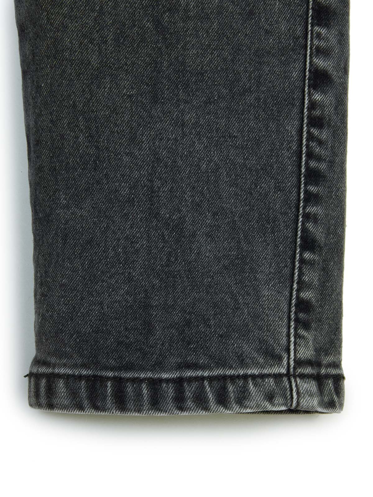 Knit N Knot Boys' Cargo Pants Stretchable Relaxed Fit, Elastic Waist with Drawstring, Stylish Black Denim Durable Comfortable, 7 Pockets, Soft Cotton, Versatile Kids’ Casual Wear