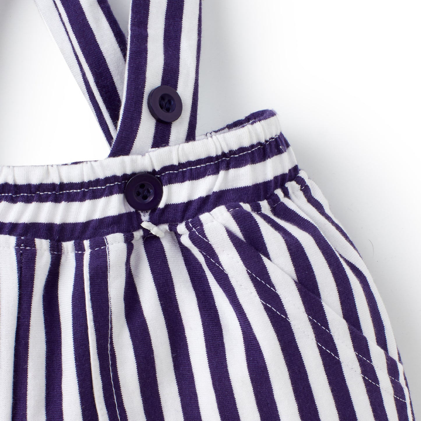 Knit N Knot Boys' Red T-shirt and Shorts with Suspender Combo Set