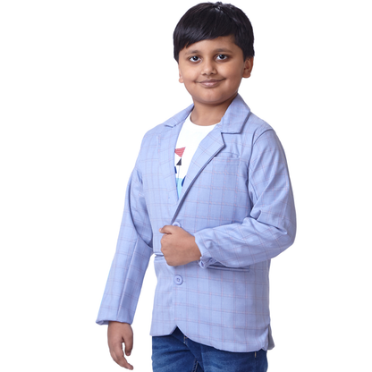 Light Blue Blazer & Tshirt