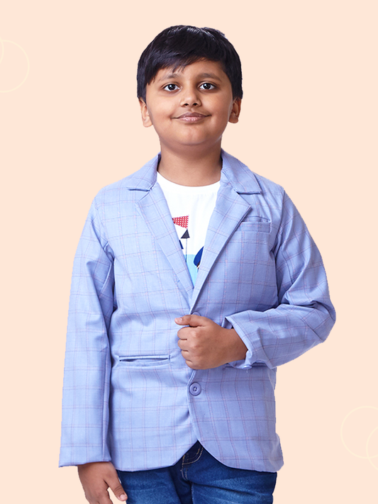 Light Blue Blazer & Tshirt