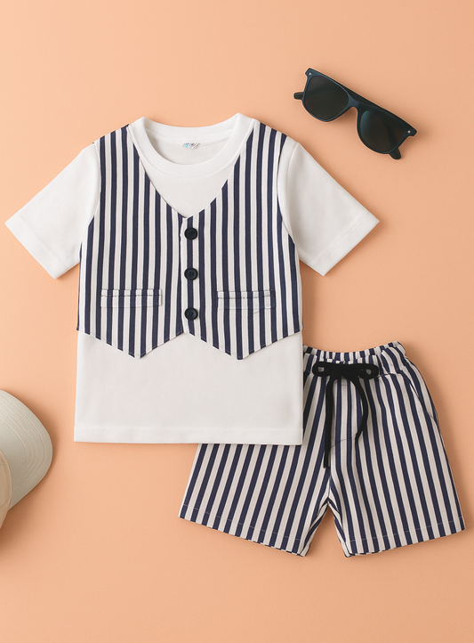 Boys Will Be Boys' - Boys' T shirt Combo Set